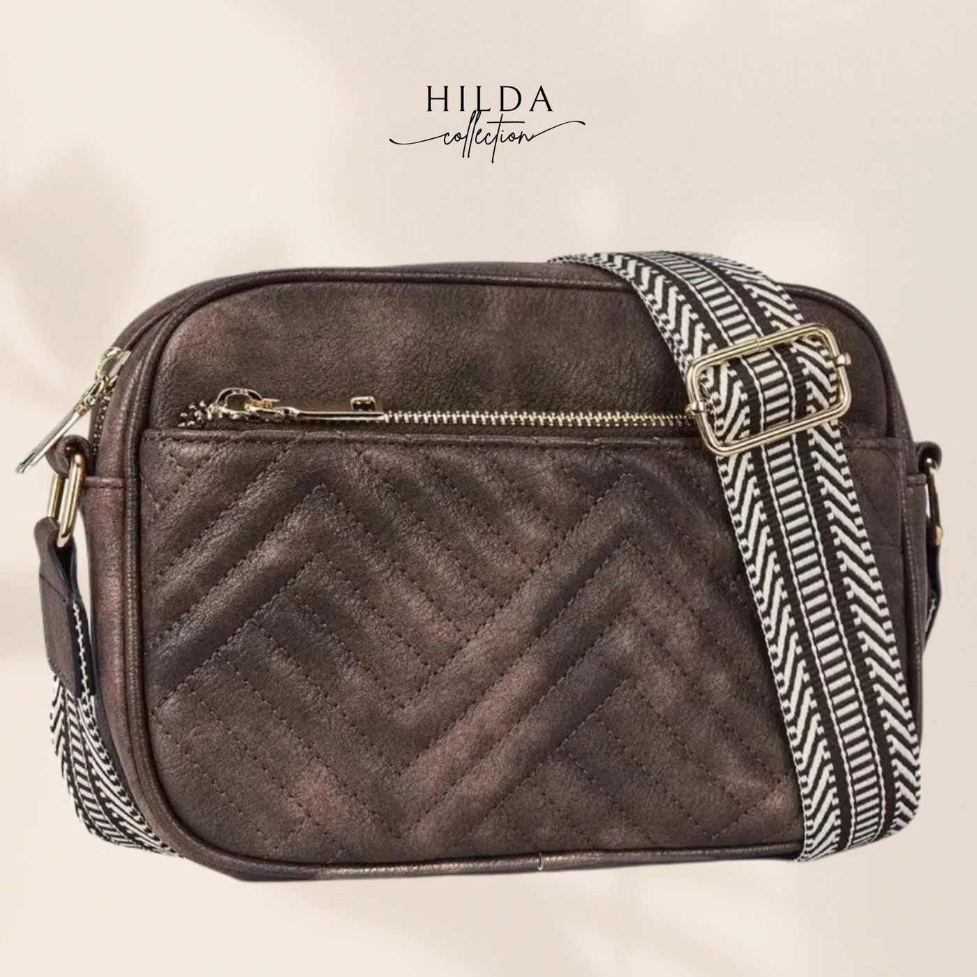 AVERY® | bolsa de hombro de cuero