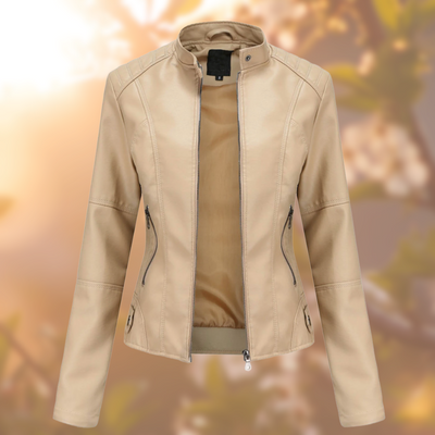Savannah - Chaqueta de cuero con estilo