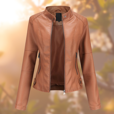 Savannah - Chaqueta de cuero con estilo