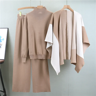 Nora – Elegante conjunto de punto de 3 piezas