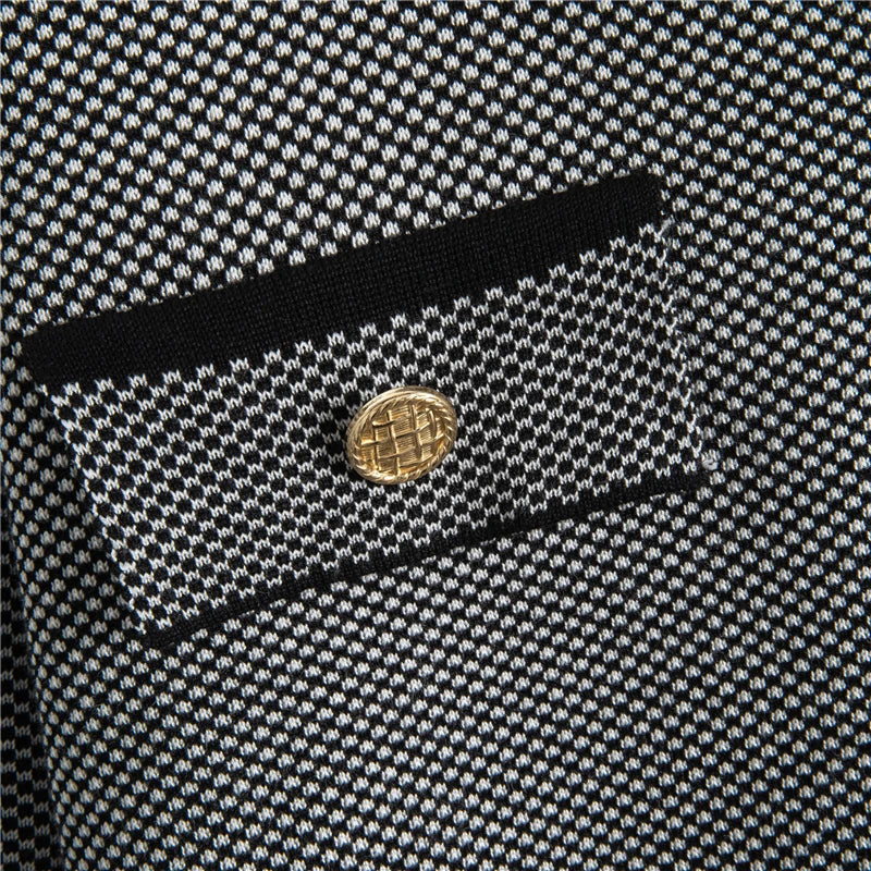 Agatha – Conjunto de dos piezas con estampado a cuadros