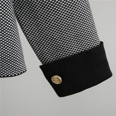 Agatha – Conjunto de dos piezas con estampado a cuadros