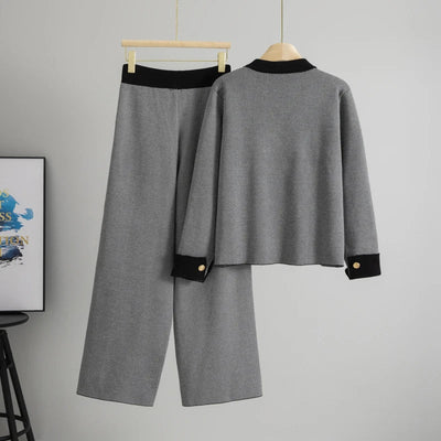 Agatha – Conjunto de dos piezas con estampado a cuadros