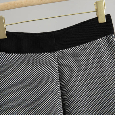 Agatha – Conjunto de dos piezas con estampado a cuadros