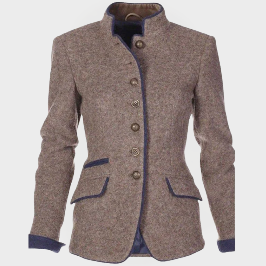 PATRIZIA | CHAQUETA EN MATERIALES ARTESANALES