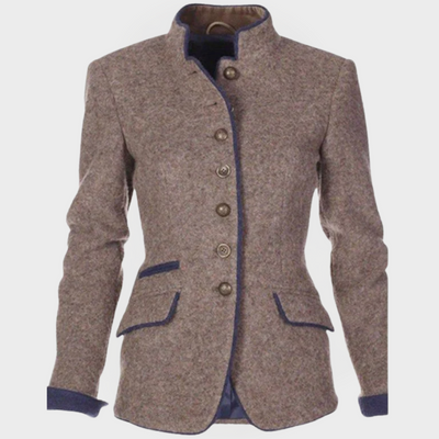 PATRIZIA | CHAQUETA EN MATERIALES ARTESANALES