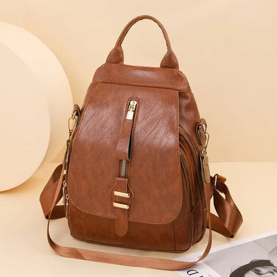 Sally | Mochila de piel vintage